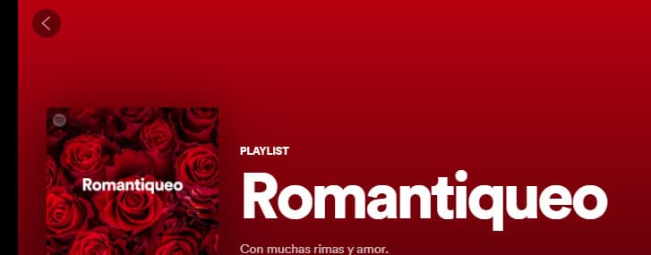 Romantiqueo playlist