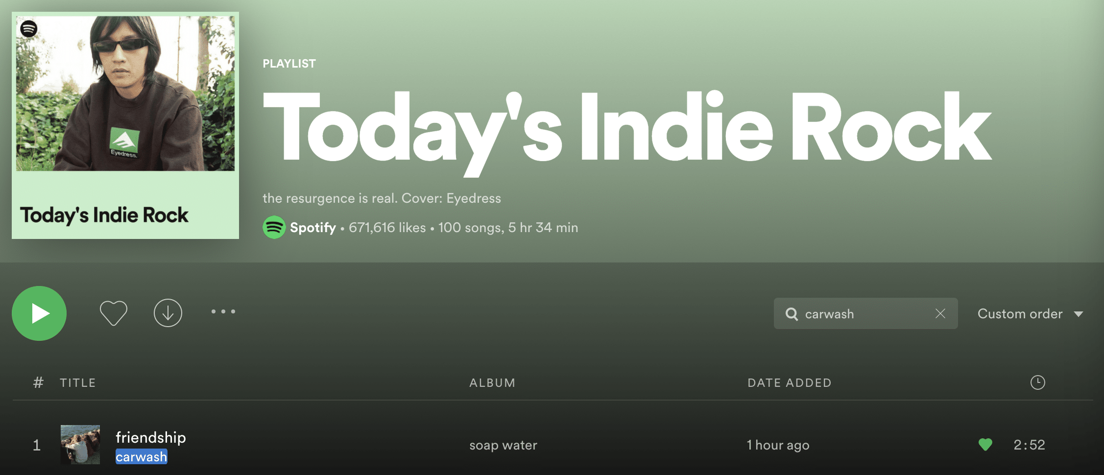 todays indie rock playlist