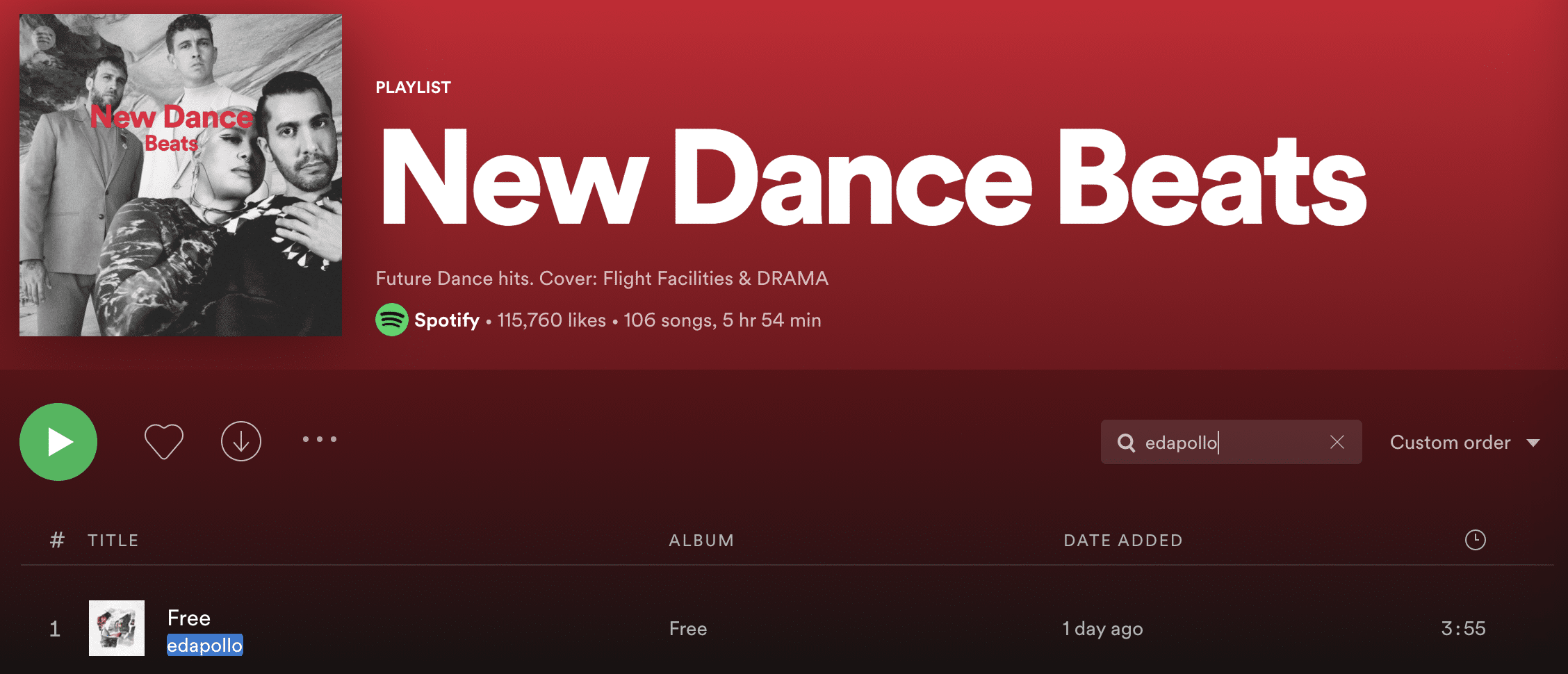 new dance beats playlist