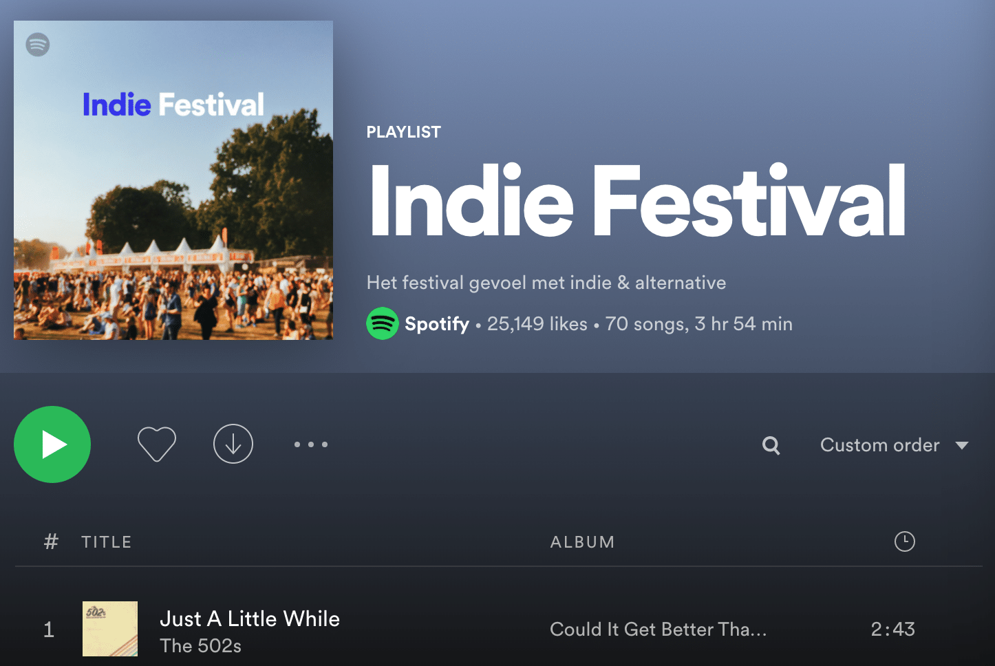 indie festival