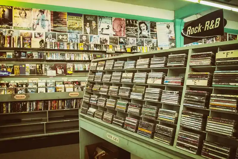 Record and CD store