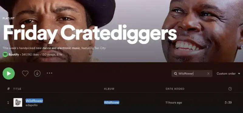 Cratediggers playlist