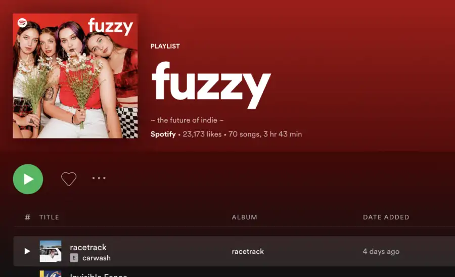 fuzz playlist