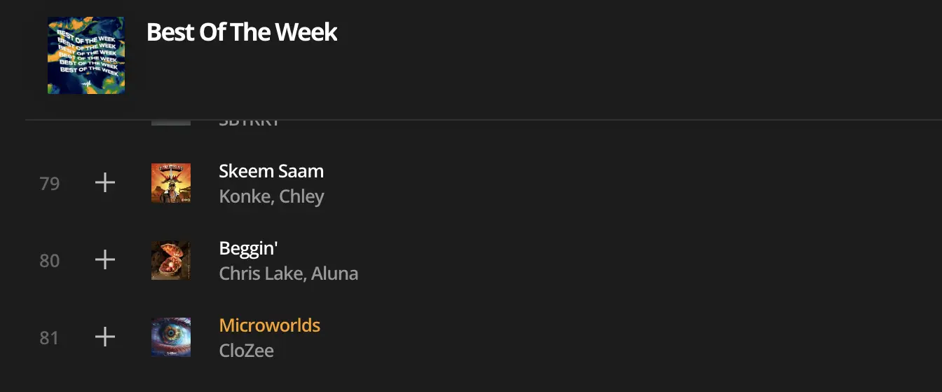 Audiomack Best of the Week Playlist