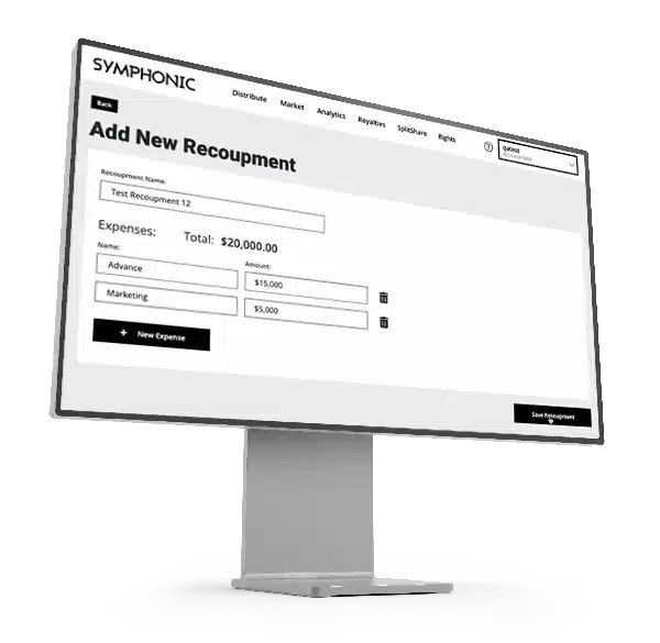A computer screen displaying the add new requisition page for Music Analytics.